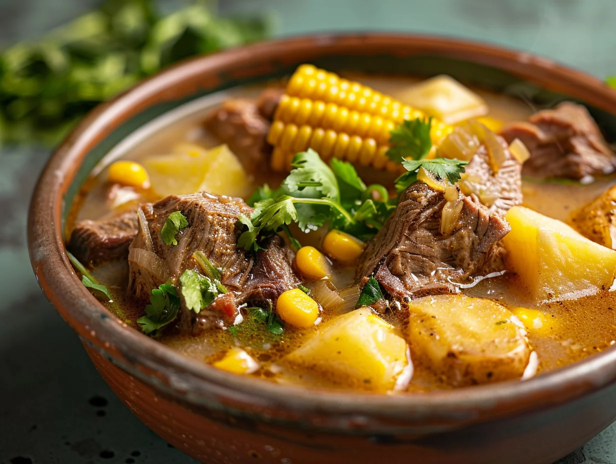 Sancocho de res panaméen