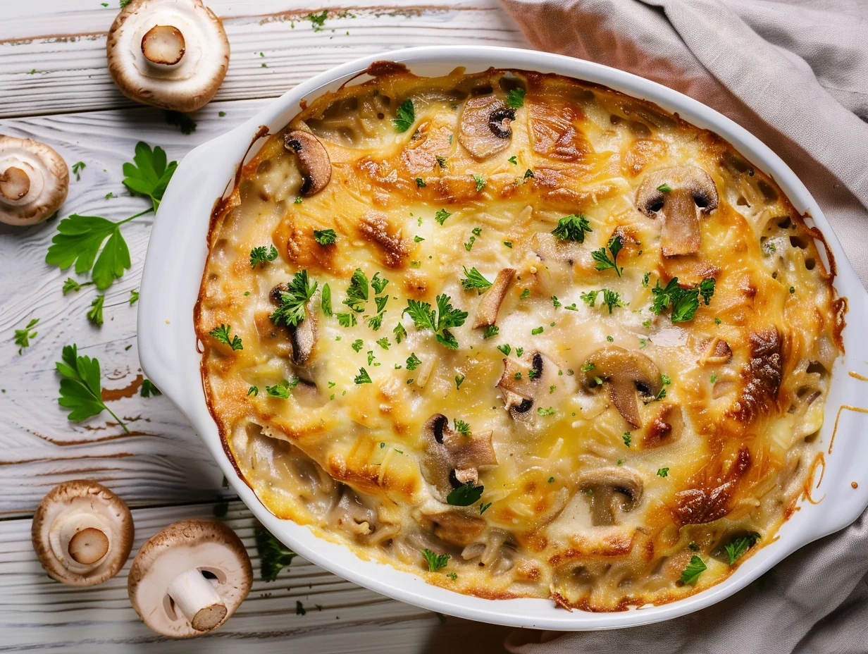Casserole de dinde et riz sauvage