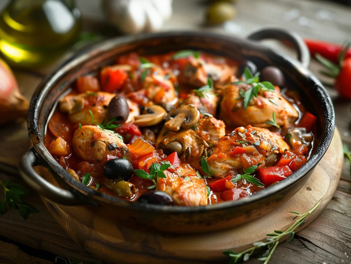 Poulet cacciatore
