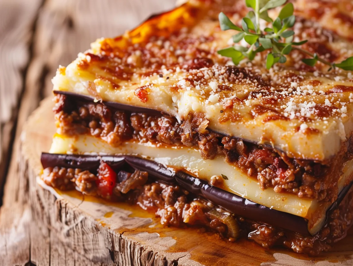 Moussaka grecque