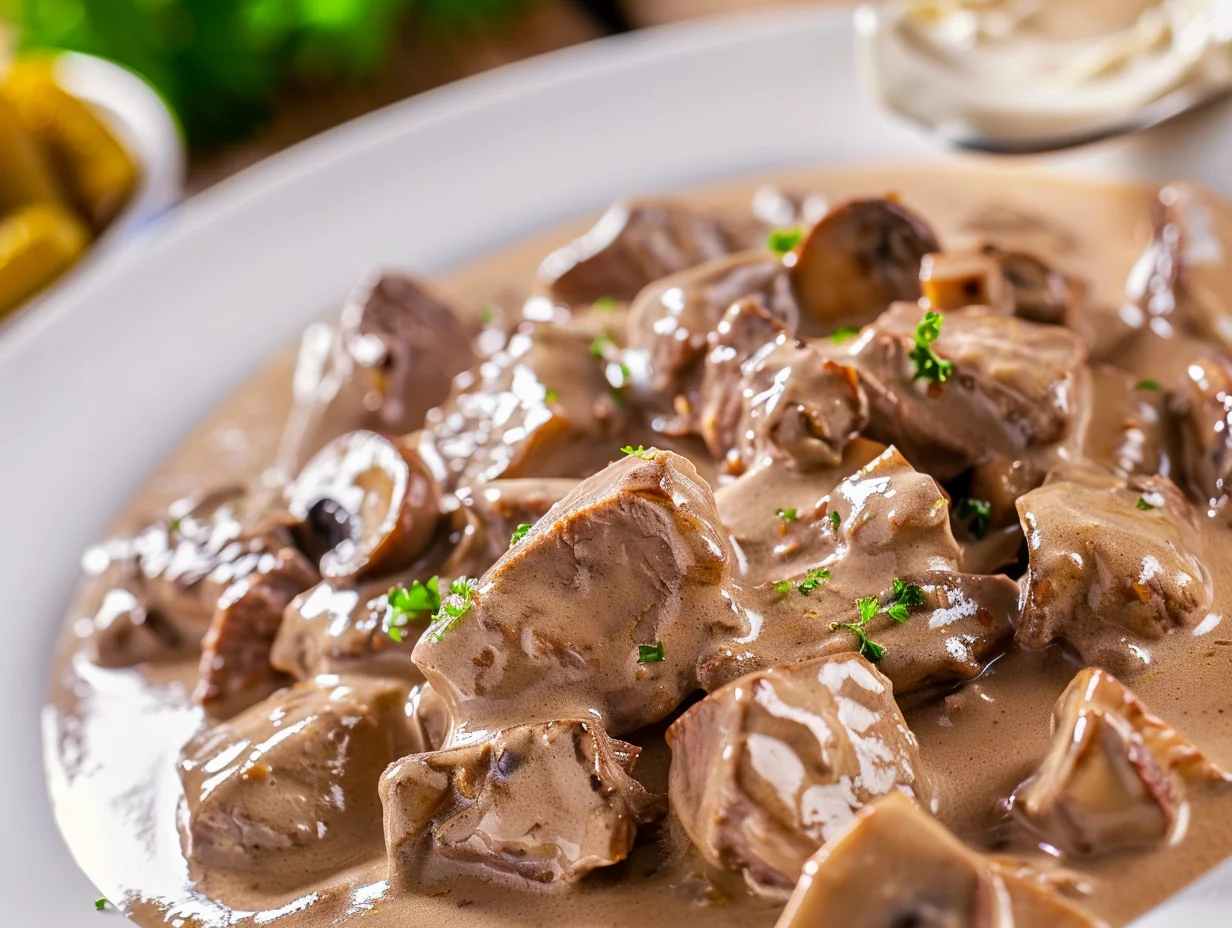 Bœuf stroganoff