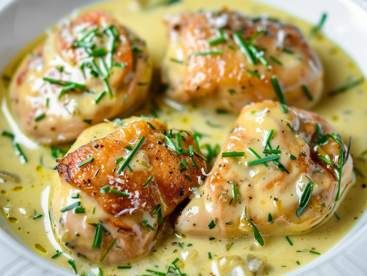Poulet à l’estragon