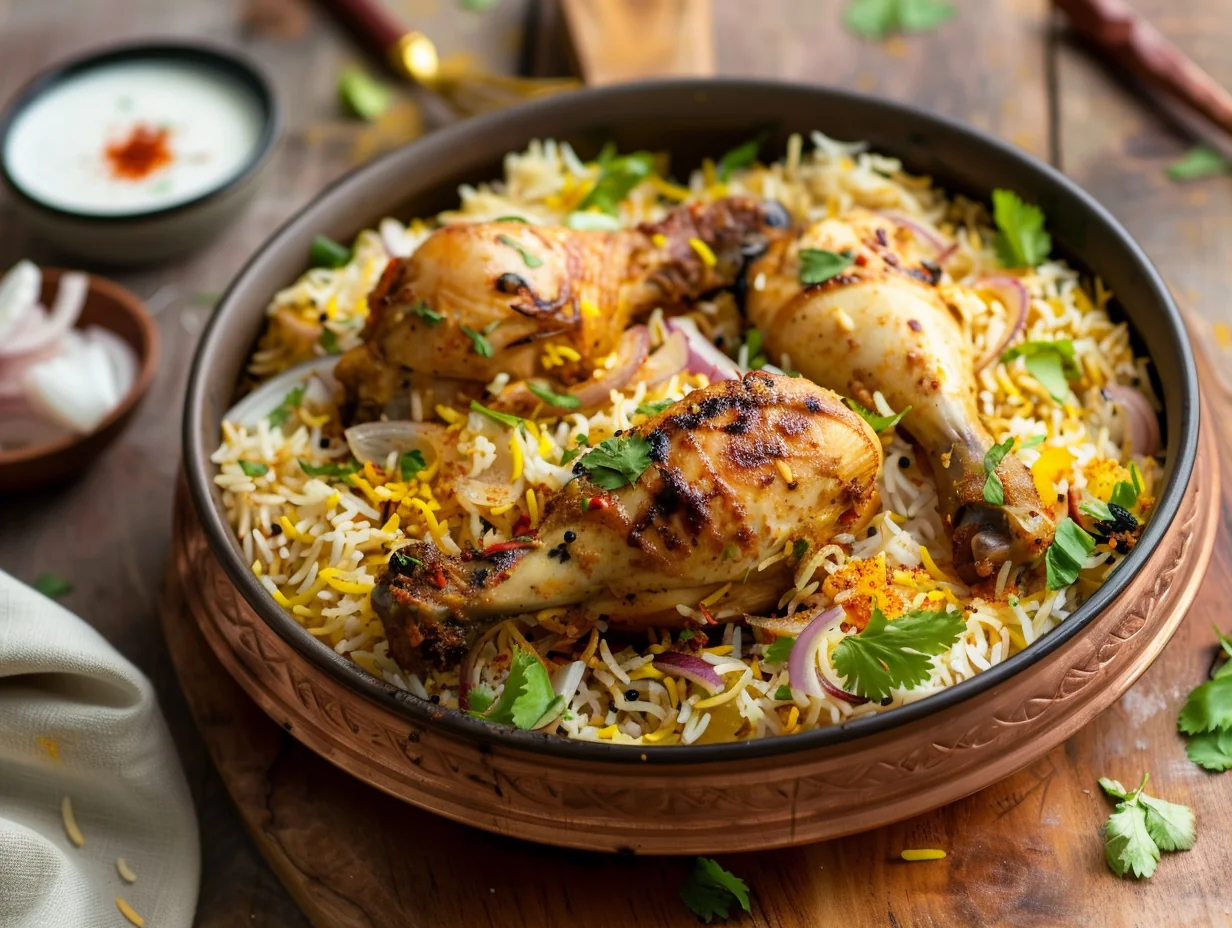 Biryani au poulet