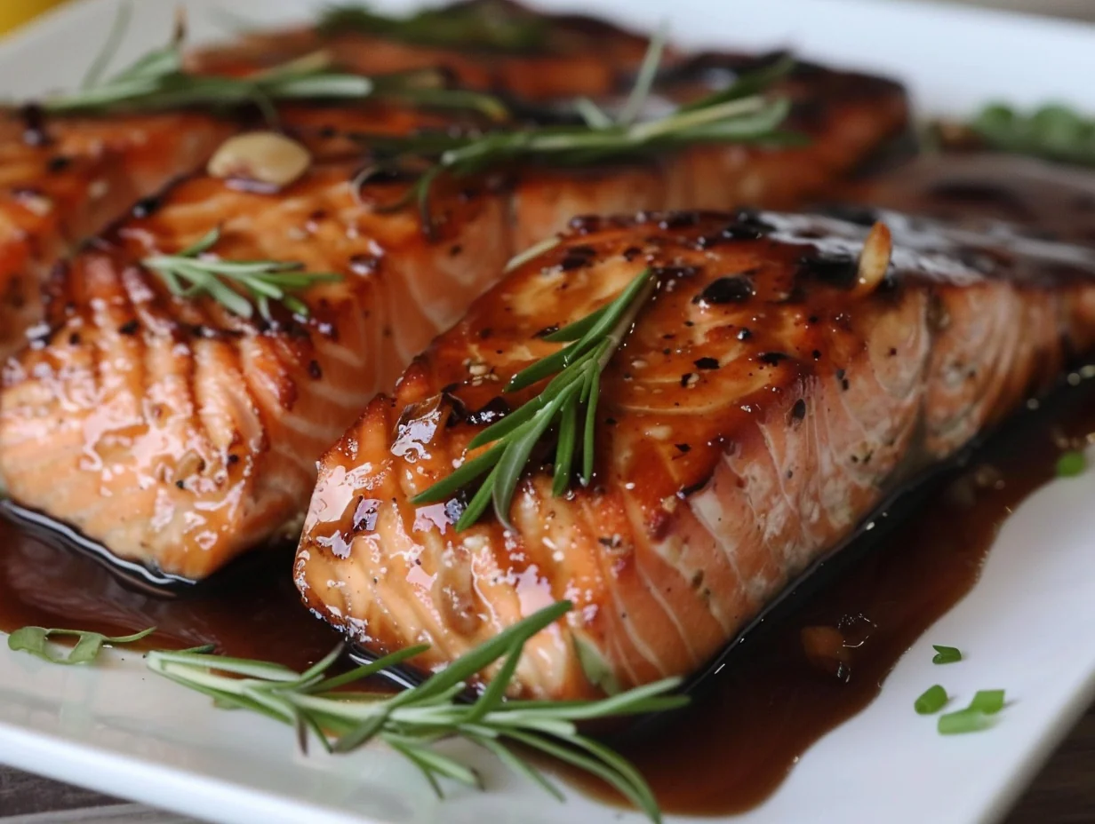 Saumon au sirop d’érable