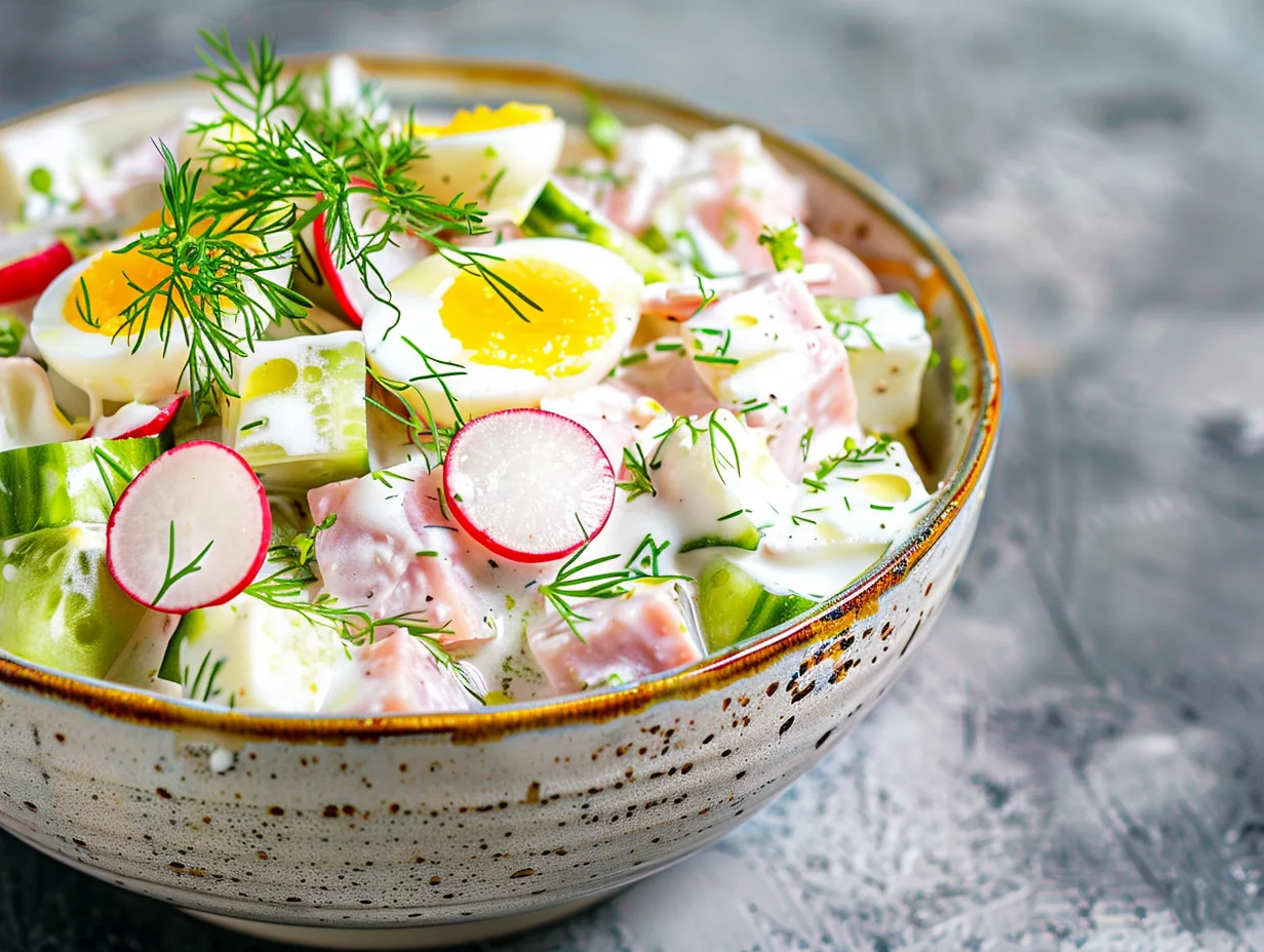 Okroshka (soupe froide russe)