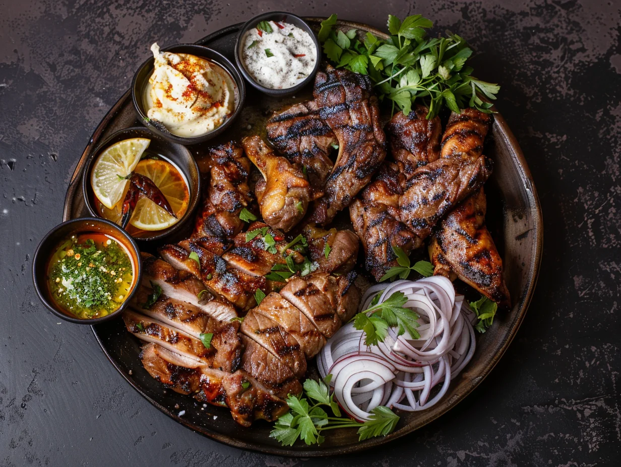 Grillades mixtes à la libanaise