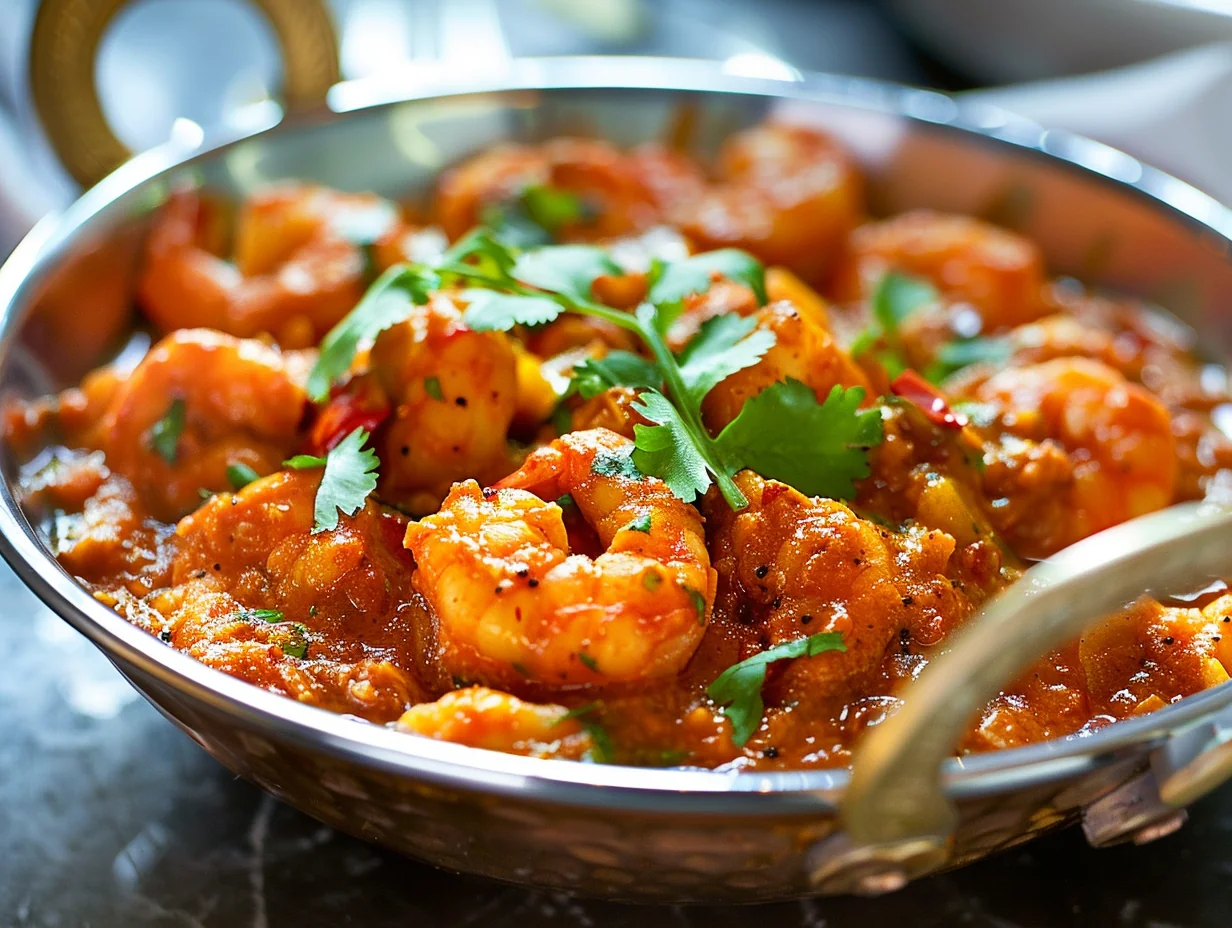 Crevettes masala