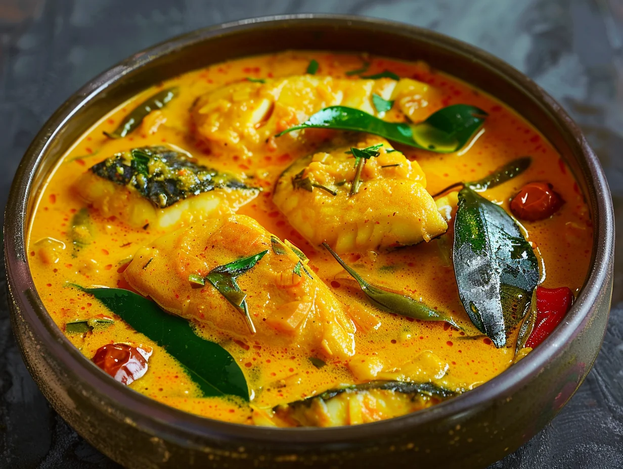 Fish curry du Kerala