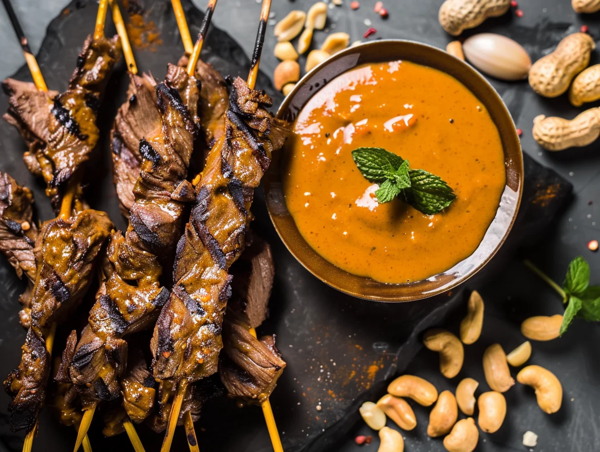 Satay de bœuf