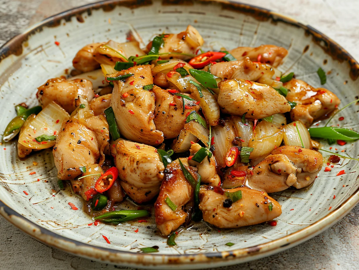 Poulet à la citronnelle vietnamien