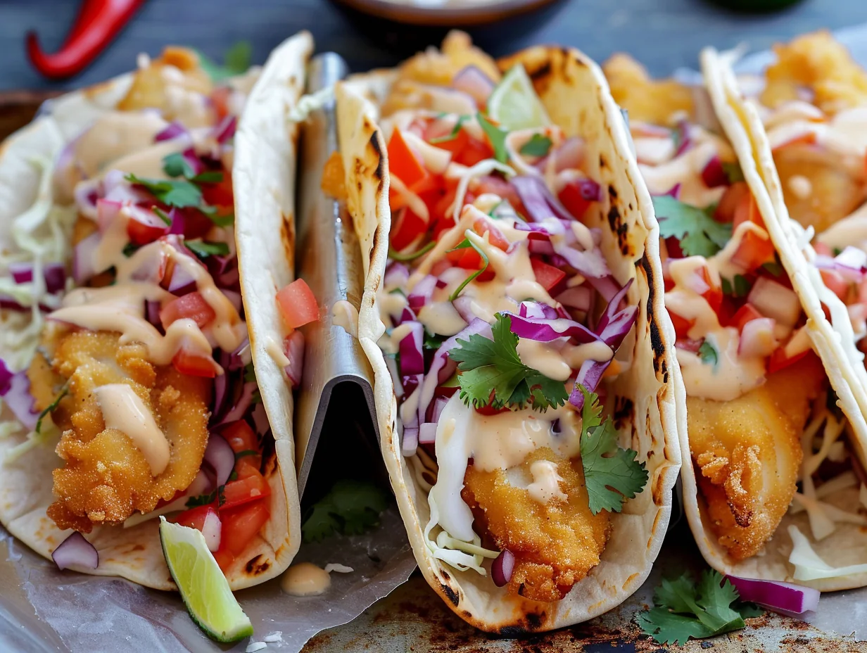 Tacos de poisson Baja