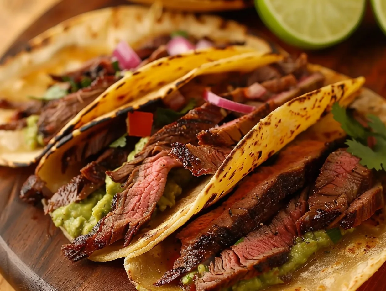 Carne asada et guacamole