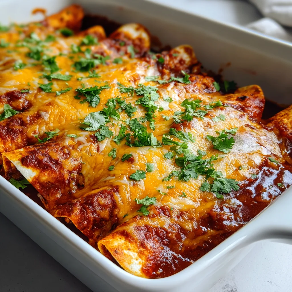 Enchiladas rojas