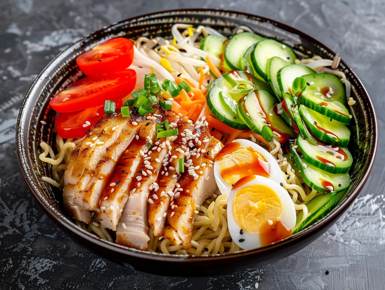 Hiyashi chūka (ramen froids)