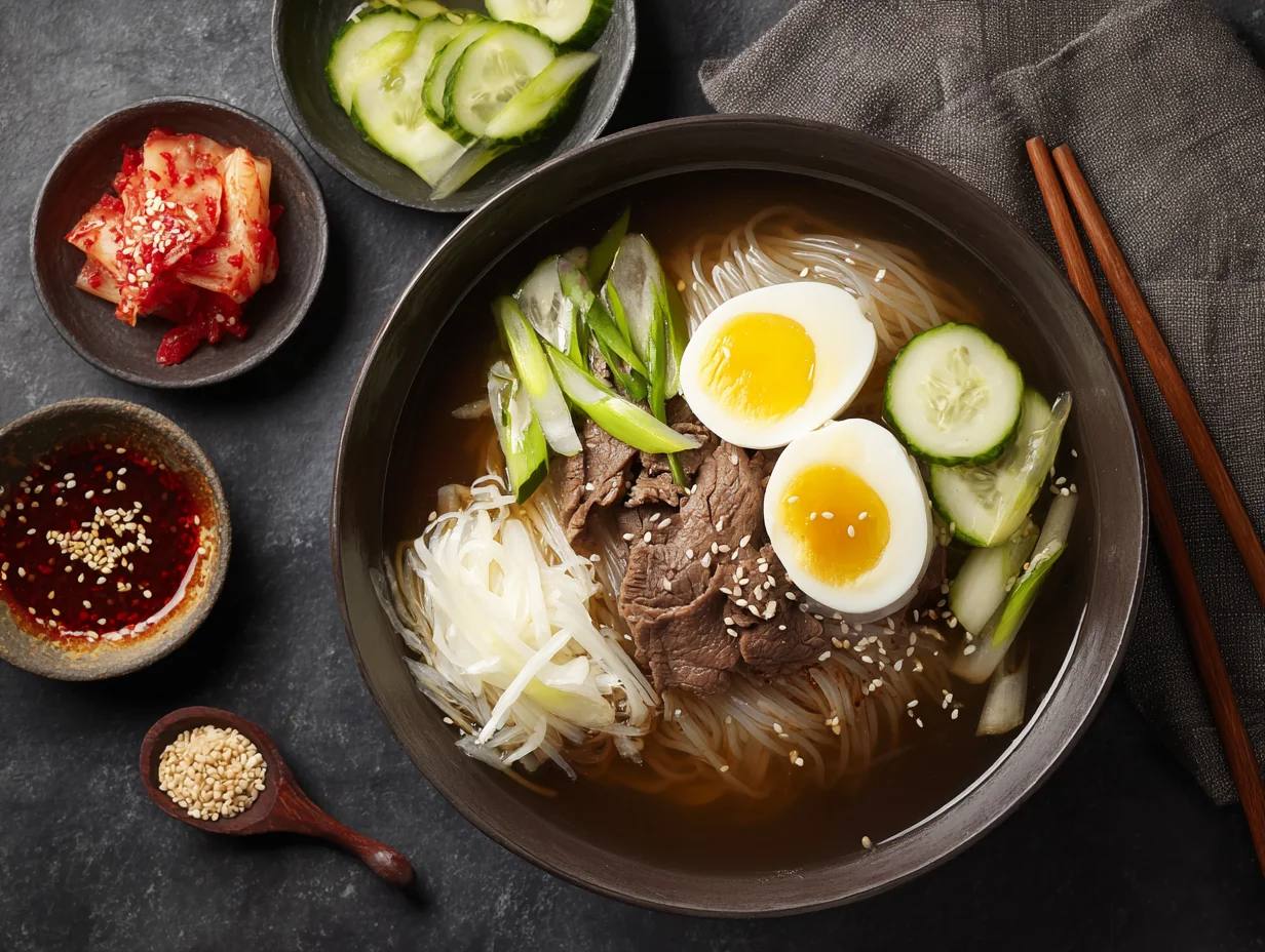 Naengmyeon coréen froid