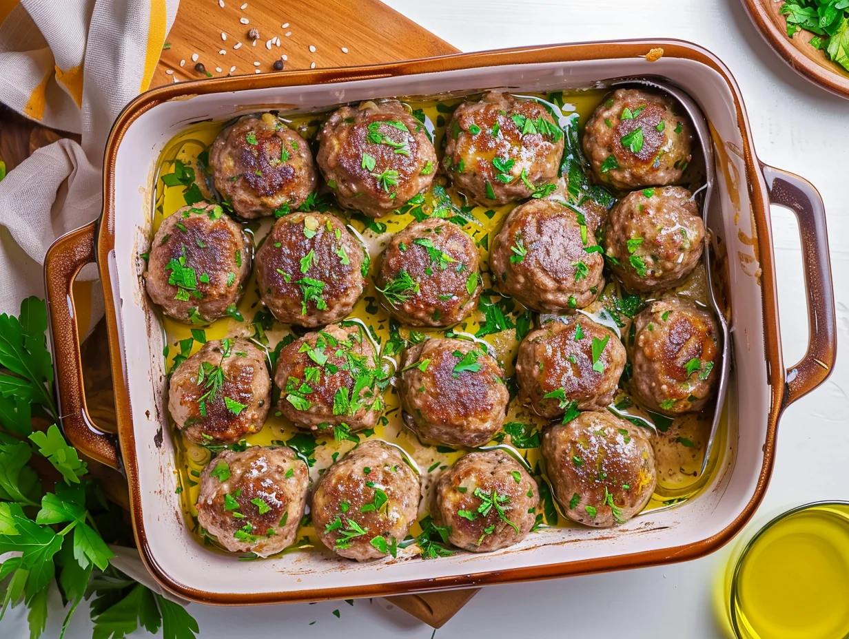Kofta bel tahini au four