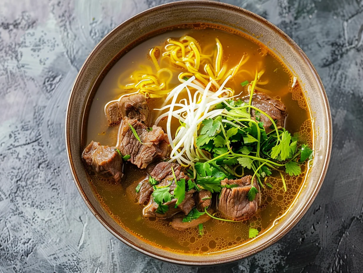 Soto daging (soupe de bœuf)